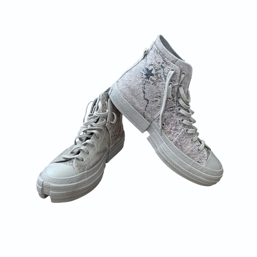 Converse x Feng Chen Wang Concrete Print Deconstructed Chuck 70 High